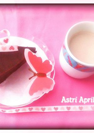 Foto resep Brownis kukus lapis coklat tanpa mixer
