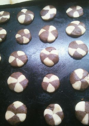 Una foto de Galletas de mantequilla sin huevo