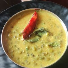 Moong kadhi A picture of Moong kadhi.