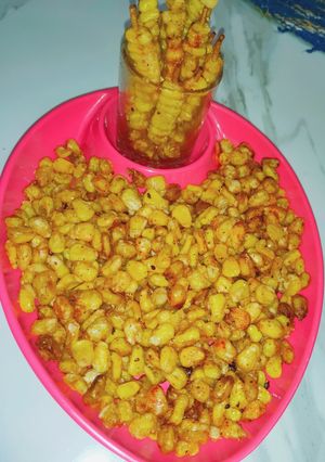 फ्राइड बरबेक्यू स्वीटकॉर्न (Fried barbecue sweet corn recipe in Hindi) रेसिपी मुख्य फोटो