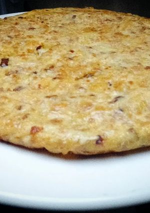Una foto de | Tortilla de patatas con cebolla | J.M. García