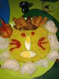 Nasi Kuning Hello Kitty