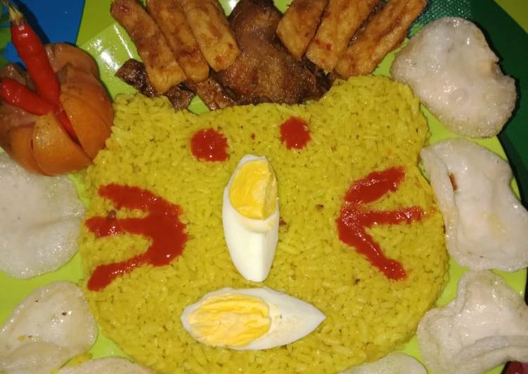 Nasi Kuning Hello Kitty