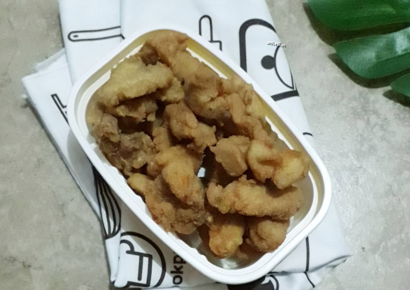 Ayam tepung mendoan