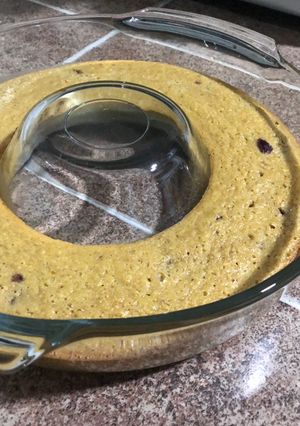 Una foto de Panqué de avena con zarzas