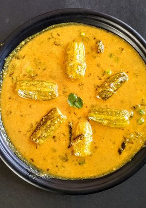 A picture of Tindora curry.