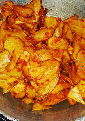 Foto resep Keripik Singkong Balado