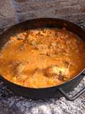 Goulash de cerdo al disco