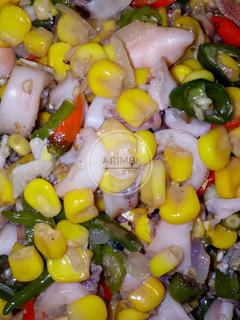 Foto resep Tumis Cumi Pelangi