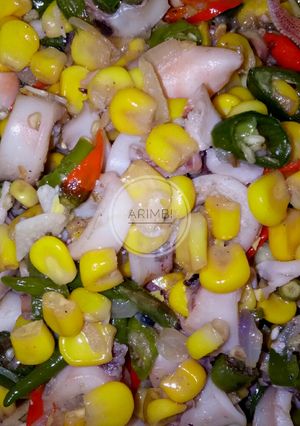 Foto resep Tumis Cumi Pelangi