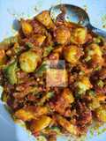 Sambalado Pario (Pare), Telur Puyuh, Kentang, Rebon (Parenya Tidak Pahit)