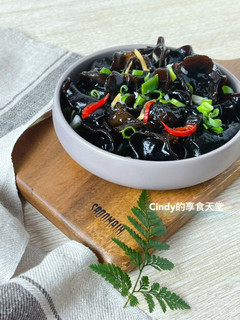 《 ☀️夏日必備廠🌿清爽涼拌菜~》 🍋微酸脆口 🍃涼拌雲耳🍄 的食譜成品照片