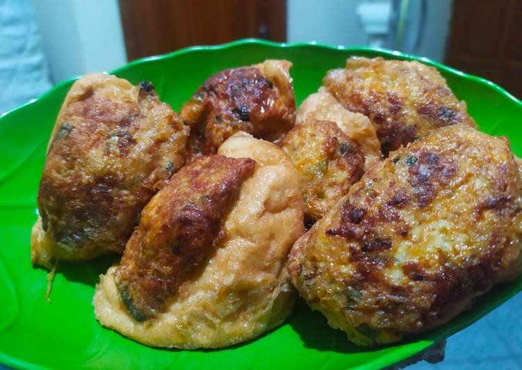 Cara Gampang Membuat Tahu isi ayam giling wortel Anti Gagal