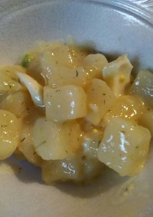A picture of Sweet and Sour Potato Salad.