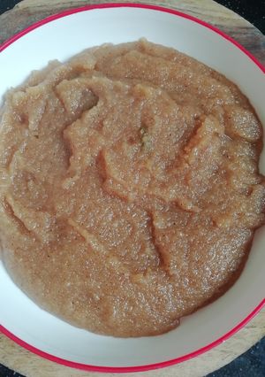 A picture of Aate ka Halwa.