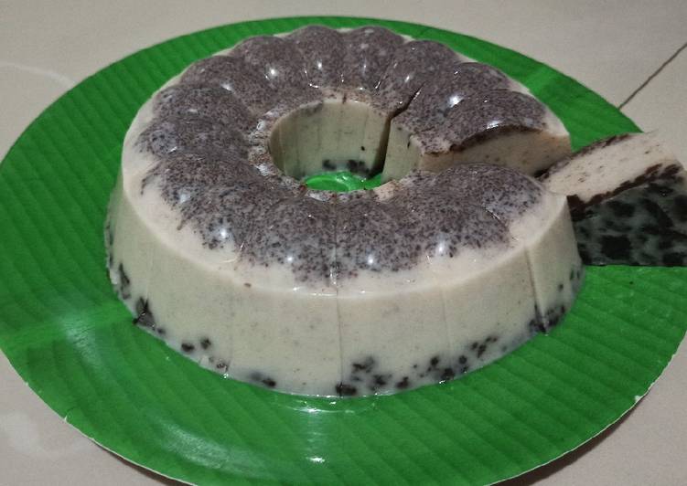 Puding Oreo