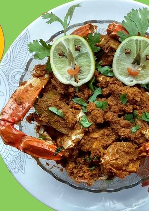 ইন্ডিয়ান ক্র্যাব কারি (indian crab curry recipe in bengali) রেসিপির প্রধান ছবি