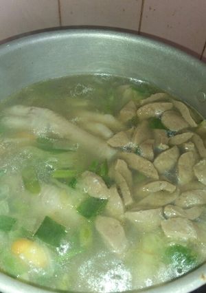 Foto resep Sayur SOP bakso dan ceker