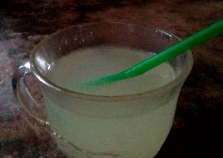 Langkah Mudah untuk Menyiapkan Es lemon soda putih Anti Gagal