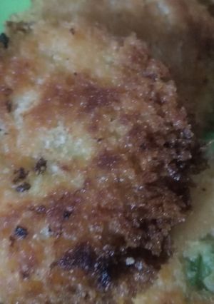 A picture of Cheez veggie cutlets.