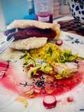 Merguez et accompagnements