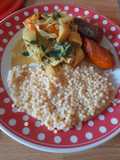 More winterveg. Creamy veg in a white wine sauce