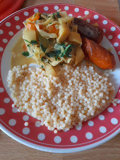A picture of More winterveg. Creamy veg in a white wine sauce.