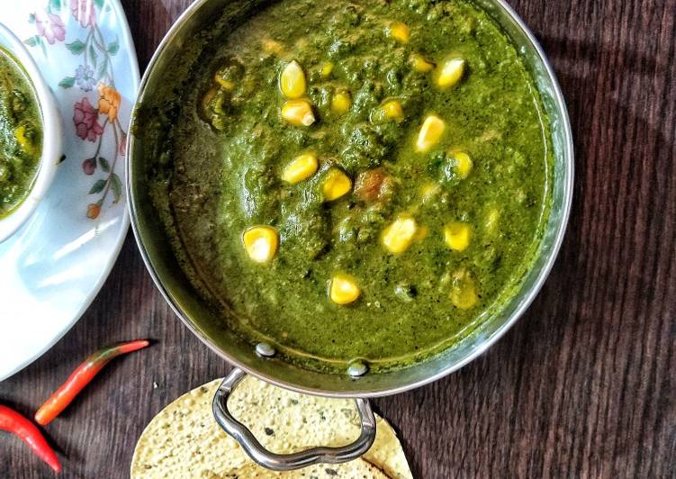 Why You Should Palak corn curry