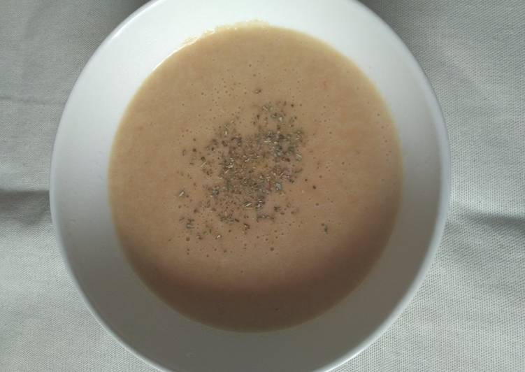 Steps to Prepare Speedy Simple potato soup #allstarsrecipecontest