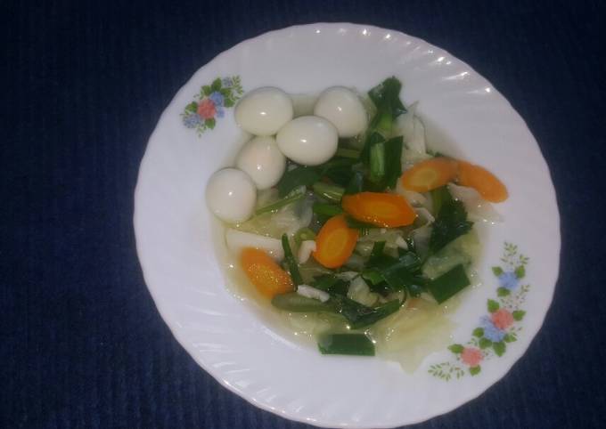 Sayur sop tanpa minyak