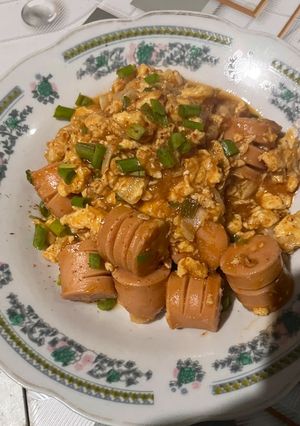 Foto resep Orak arik telur sosis