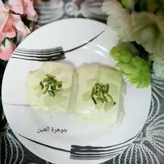 حلى بالجلاكسي والكريمة-レシピのメイン写真
