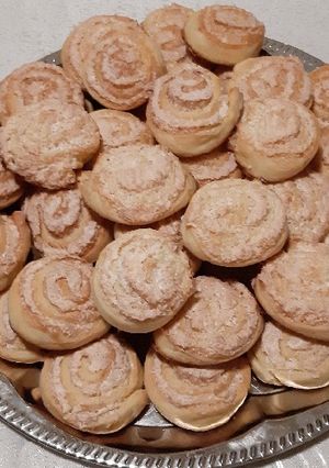 Kókuszos csiga recept fotója