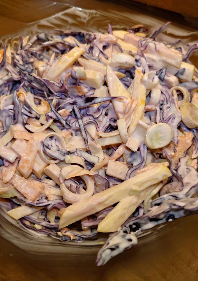 Салат 🥗 з фіолетової капусти