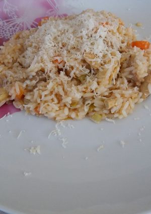 Foto di Risotto al pollo