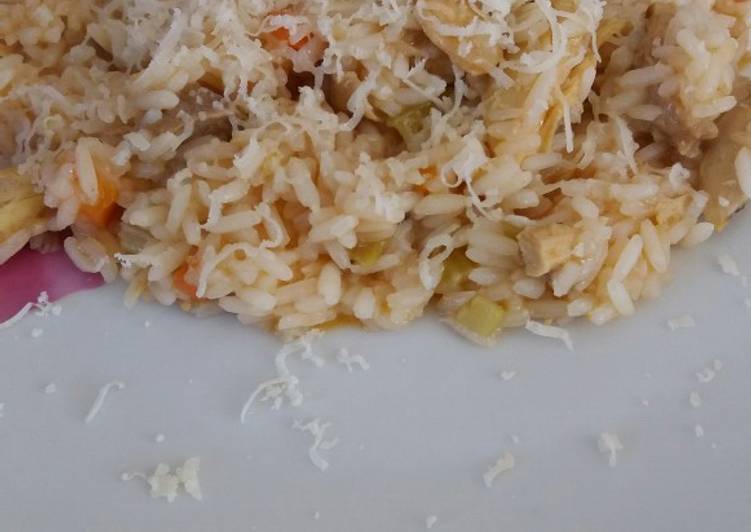 Risotto al pollo