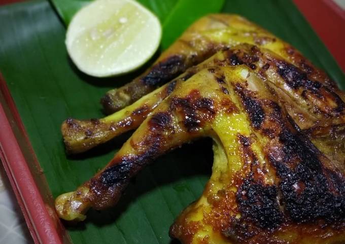 Ayam kampung bakar kalasan