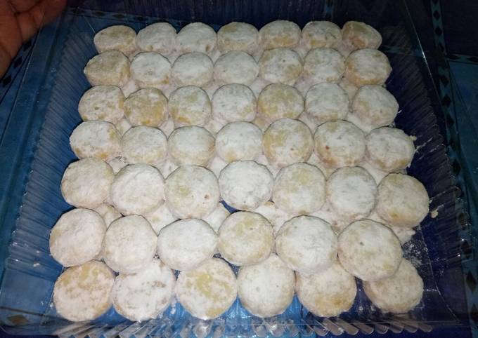 Kue Salju (no oven alias pake teflon aja)