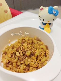 Foto resep Fried Mini Macaroni (MPASI 1y+)
