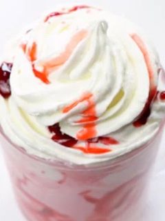 صورة لوصفة ملك شيك فراولة 🍓