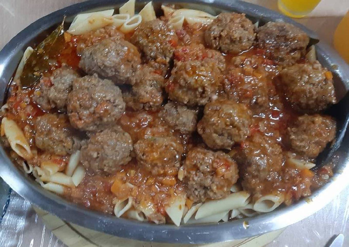 Albóndigas con salsa