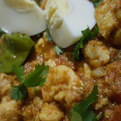 A picture of Fish curry.