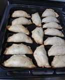 Empanadas de choclo y cebolla