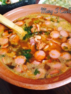 Una foto de Frijoles Charros💖
