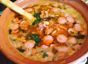 Una foto de Frijoles Charros💖