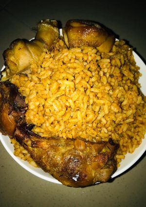 A picture of Title :five recipes jollof rice.
