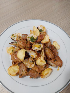 Foto de Carne de Porco à Alentejana
