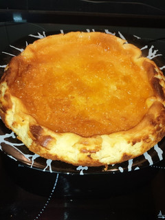 Foto principal de Tarta de queso con mermelada de melocotón