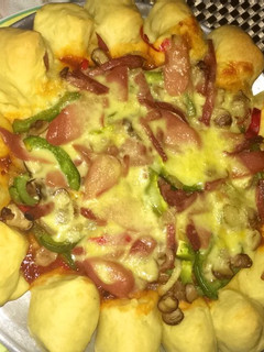 Foto resep Pizza beef sausage #beranibaking