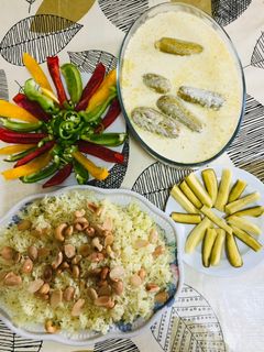 صورة لوصفة مخشي كوسا باللبن الرايب